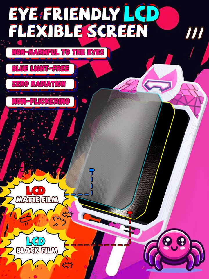 Fullware Tableta de escritura LCD para niños de 10 pulgadas Spider...