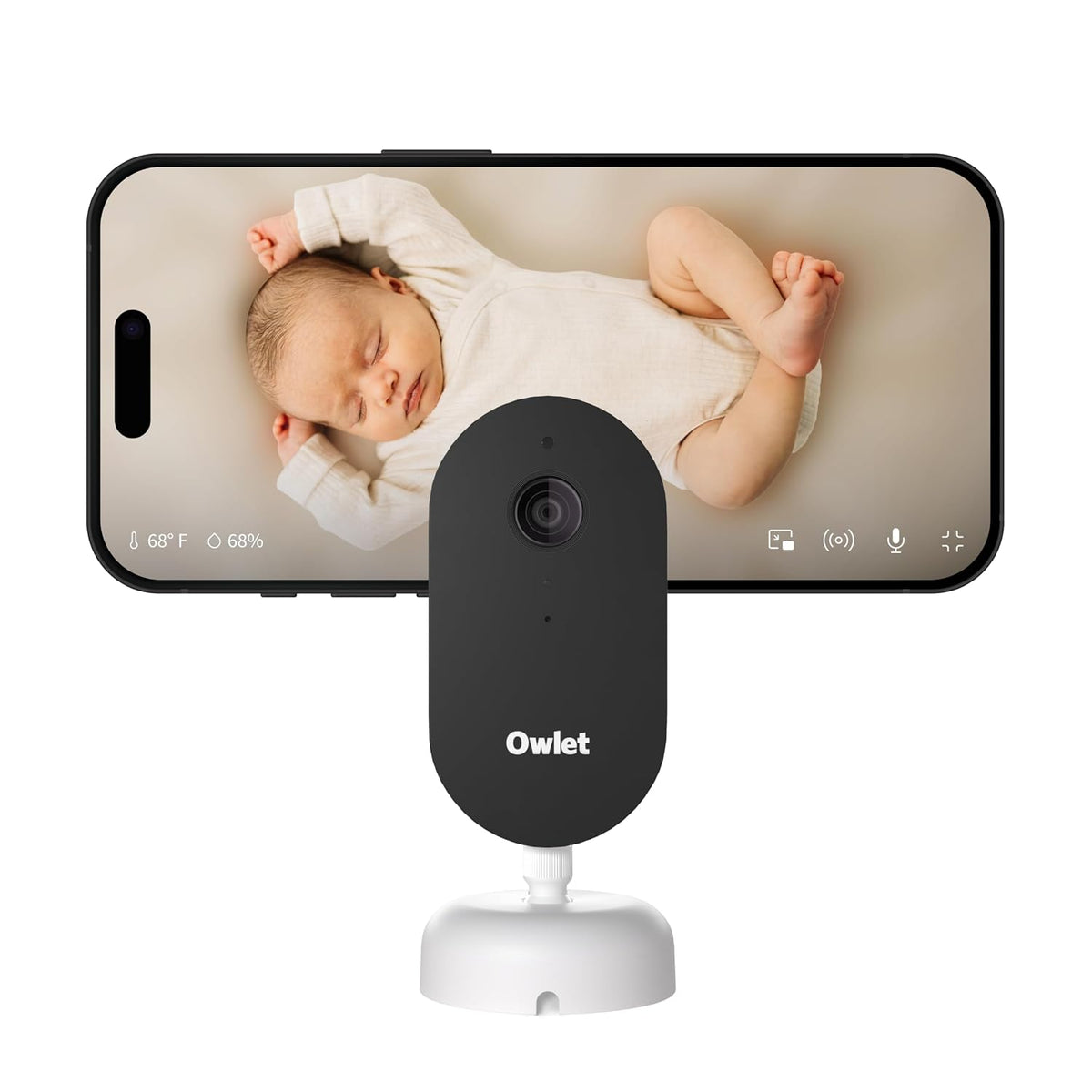 Owlet Dream Sight Monitor Inteligente para Bebé, cámara WiFi HD 2K, alertas de llanto