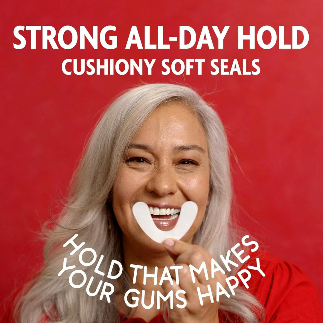Sea Bond Sellos Adhesivos Seguros para Dentaduras Postizas, Superio...