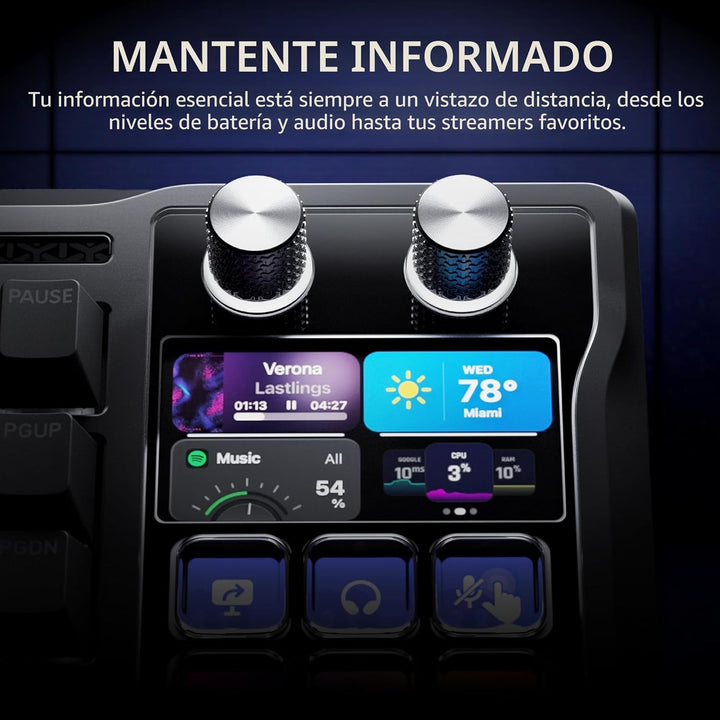 Corsair Galleon 100 SD RGB Teclado mecánico para juegos con cable -...