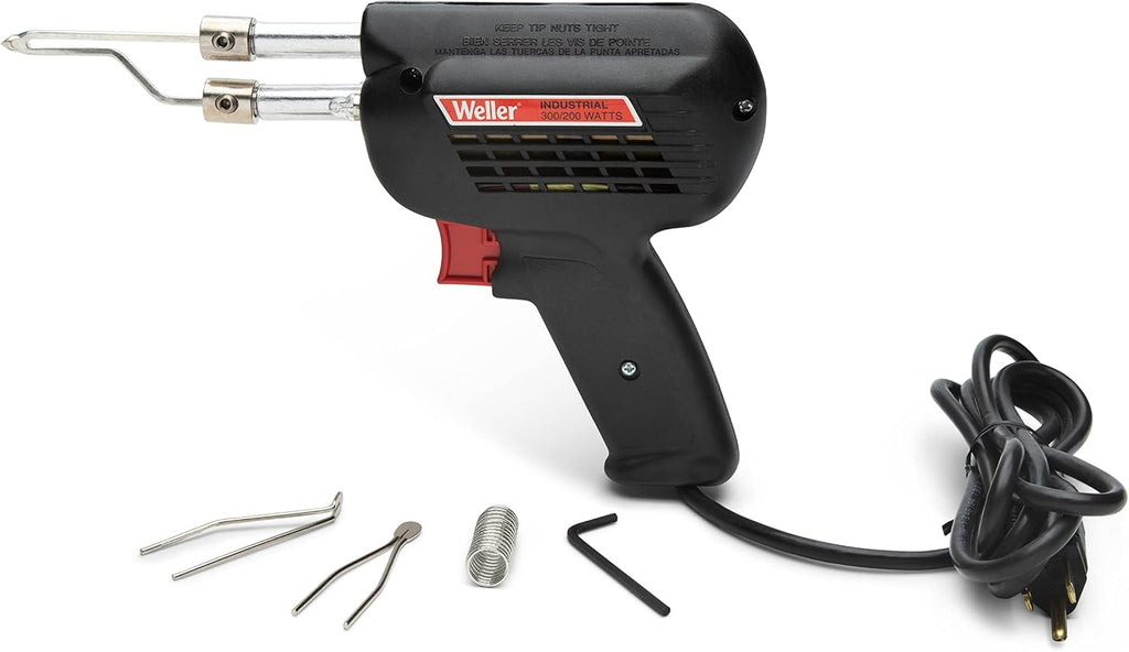 Weller Kit de pistola de soldadura industrial de 300 vatios original | D650PK