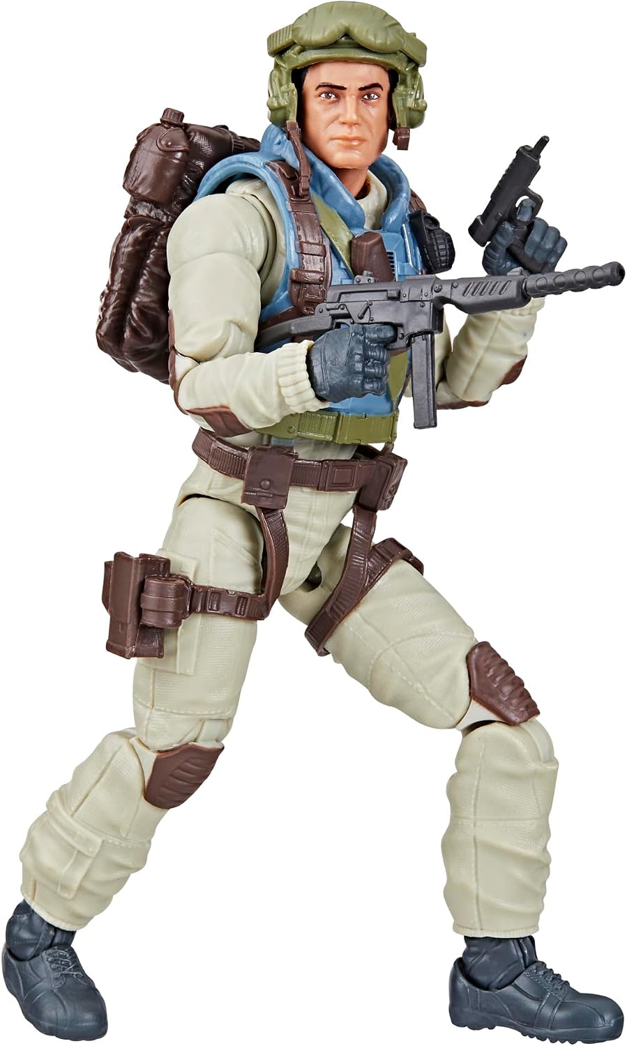 G.I. Joe Serie clasificada #115, Franklin Airborne Talltree, figura de acción coleccionable de 6 pulgadas con 10 accesorios