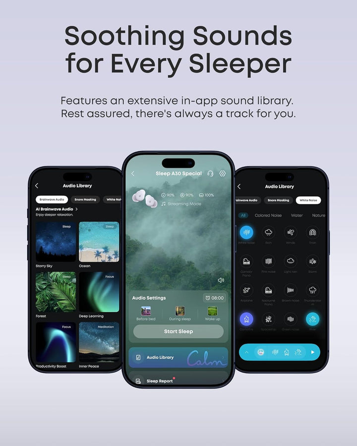 Soundcore Sleep A30 Special de Anker, auriculares para dormir, ANC,...