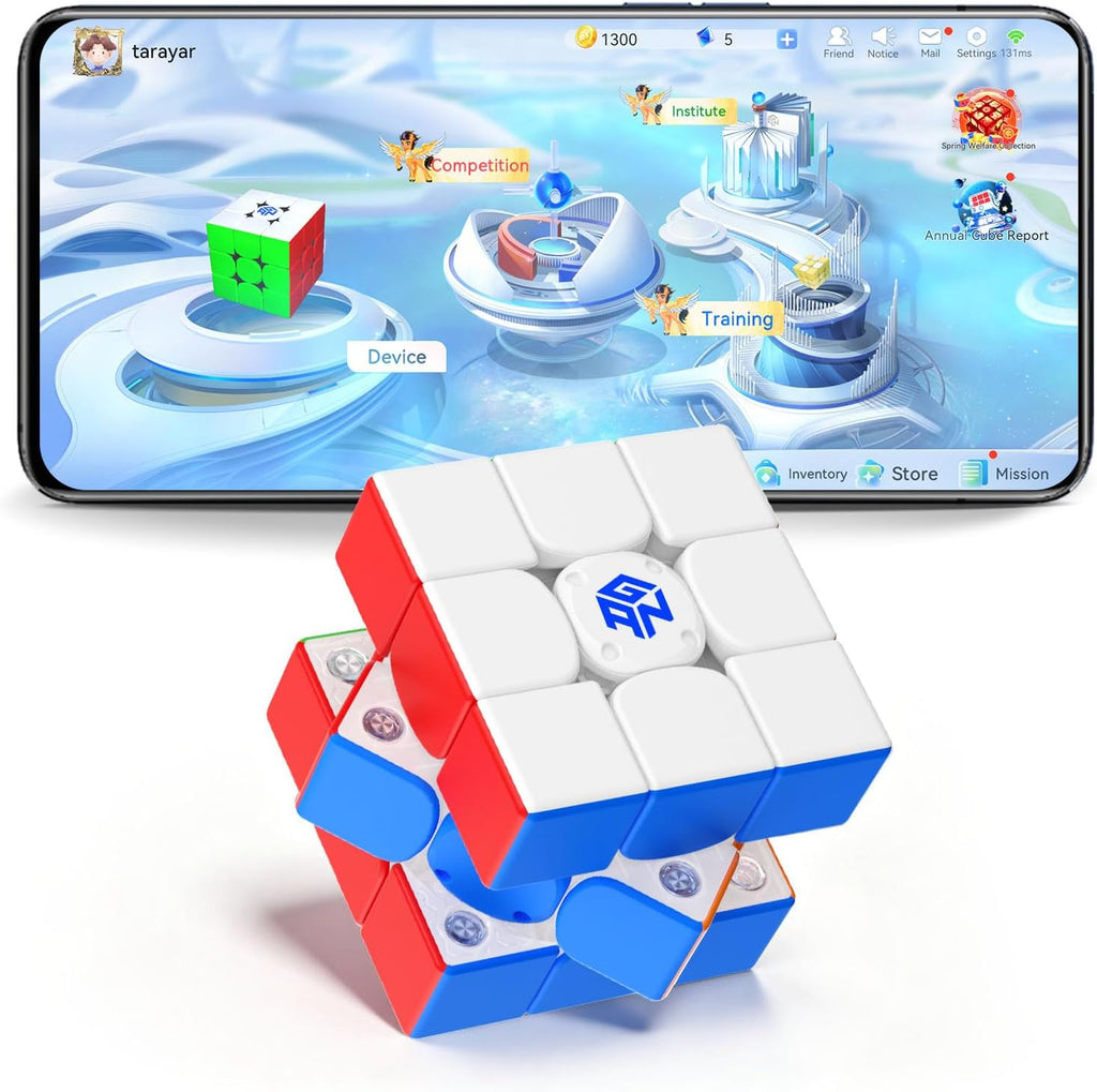 GAN i4 Leap, cubo de velocidad inteligente con GanPod para profesionales
