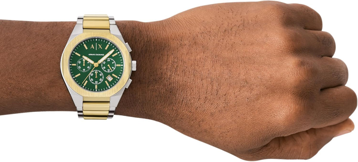 A|X Armani Exchange Reloj cronógrafo para hombre, reloj analógico para hombre