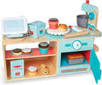 Melissa & Doug Panadería de madera La Patisserie (39 piezas) - Certificado FSC