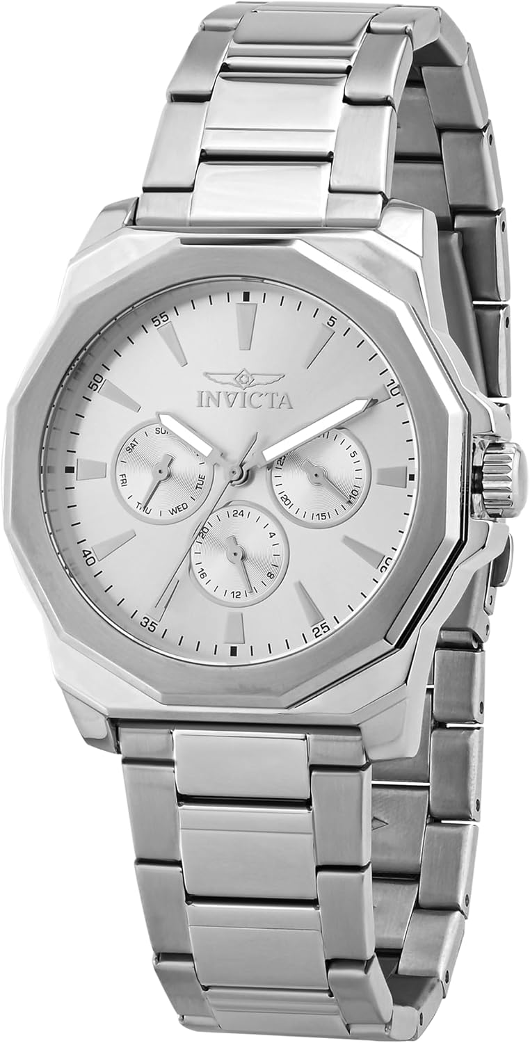Invicta Speedway Reloj de cuarzo para hombre de acero inoxidable - 1.654 in