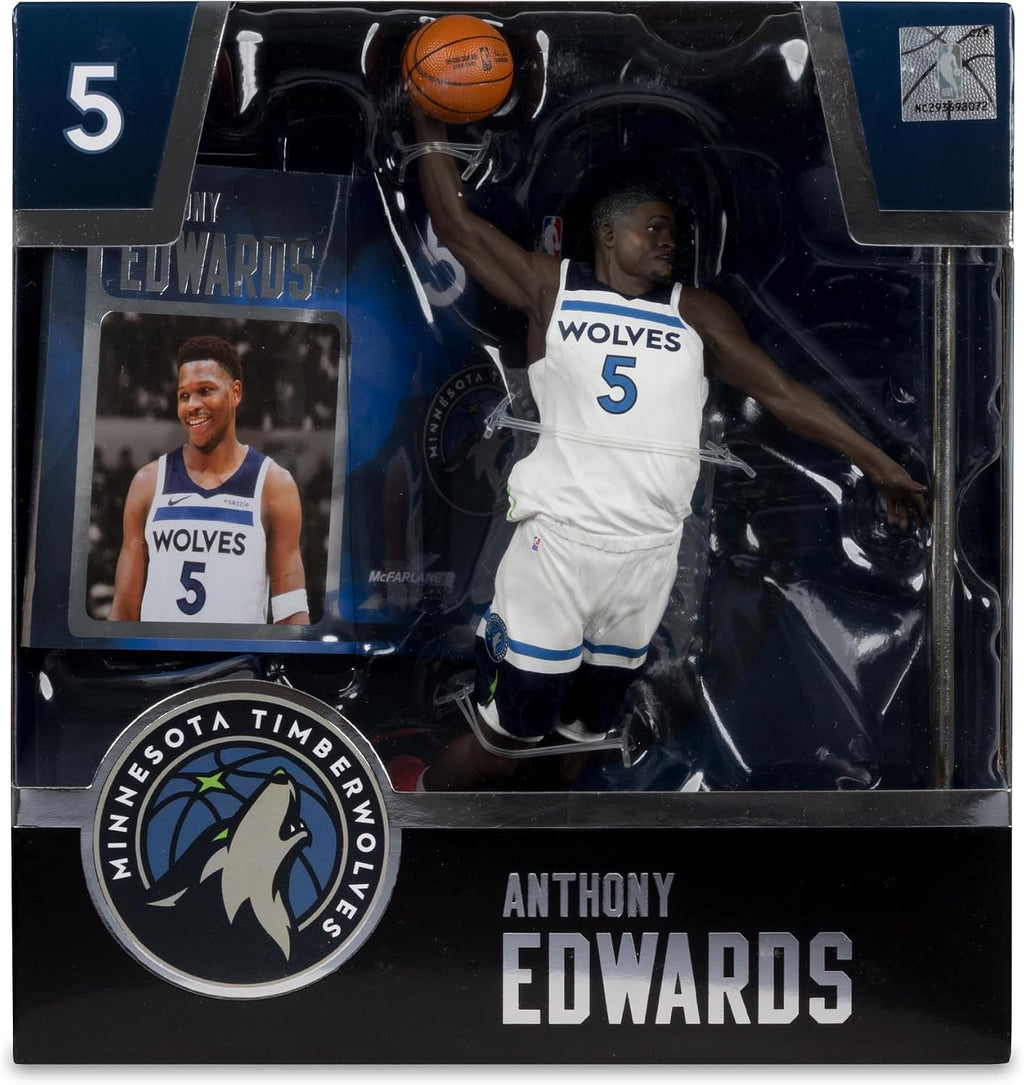 McFarlane Toys - Anthony Edwards (Minnesota Timberwolves) Figura de 7 in Posed McFarlane's SportsPicks