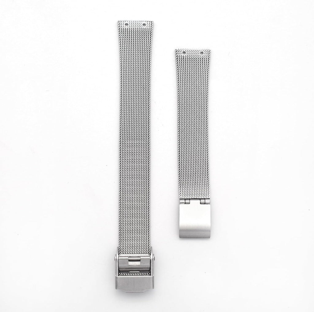 THEAGE Correa de reloj de 0.551 in que atornilla el reemplazo de la correa de reloj de acero inoxidable para Skagen