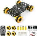 4WD Mecanum Robot Chassis Kit para Arduino y Raspberry Pi