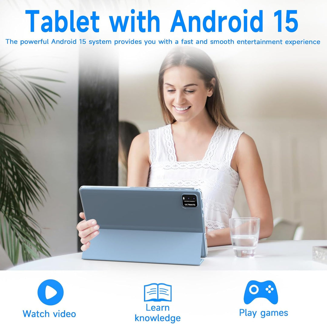 ATOZEE Tableta Android de 10 Pulgadas con Estuche Protector para Ta...