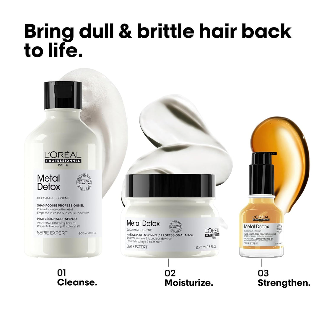 L\u2019Oréal Professionnel Máscara Capilar Metal Detox - Acondicion...