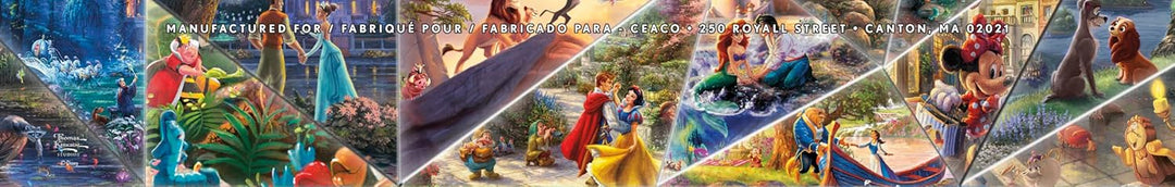 Ceaco - Thomas Kinkade - Disney Collage - Rompecabezas de