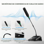 Phenyx Pro Sistema de Micrófono Inalámbrico para Conferencia