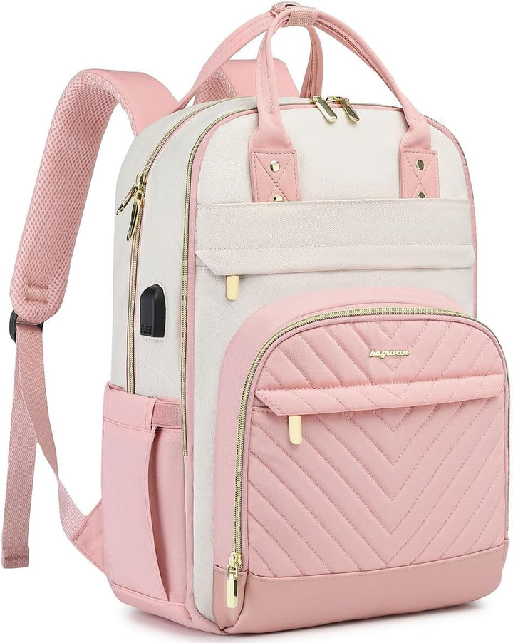 bagswan Mochila para Laptop para Mujeres Bolsa, 15,6 pulg.