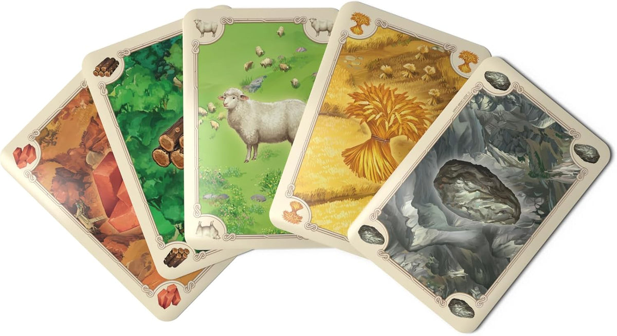 Catan - Juego de mesa (6ª edición) Intercambia, construye y establece en el clásico juego de estrategia para familia, niños y adultos, a partir de 10 años, 3-4 jugadores, tiempo de juego de 60-90