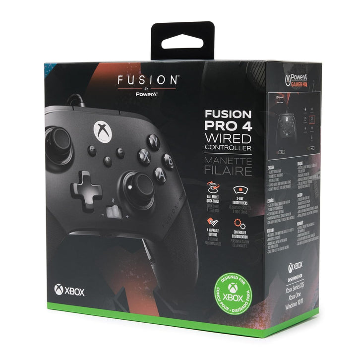 PowerA FUSION Pro 4 Wired Controller for Xbox Series X|S, adjustabl...