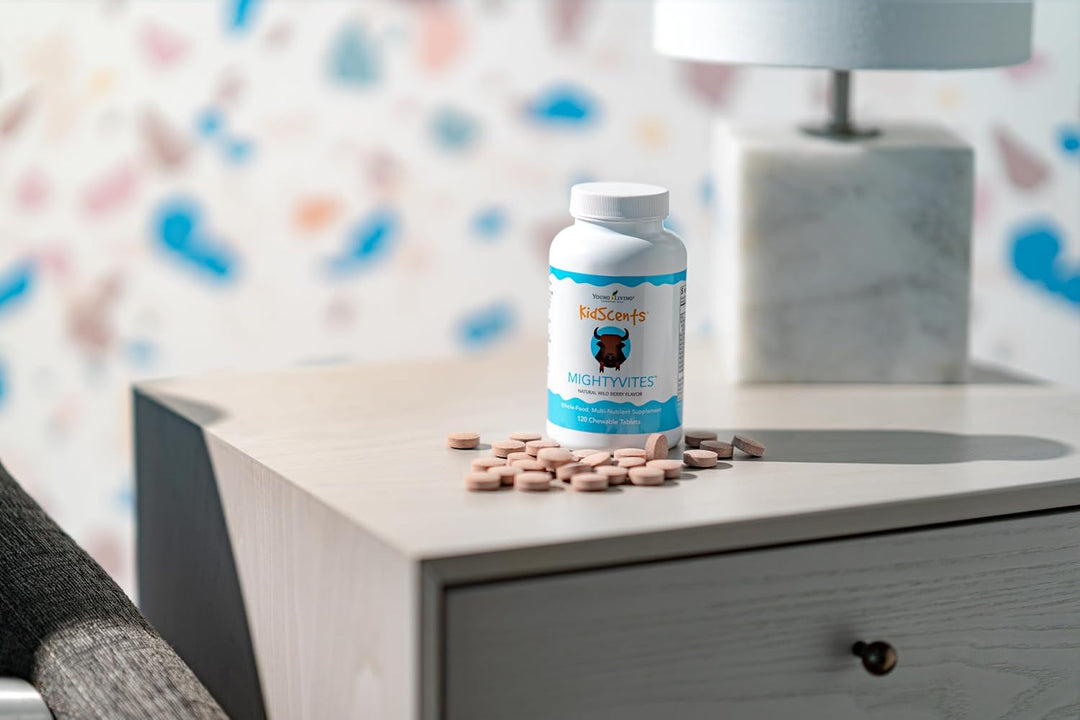 Young Living KidScents MightyVites - Multivitaminas para niños, mul...