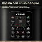 Olla a presión eléctrica 12 en 1 de 8 cuartos de galón, 1200W olla de presión multicooker con olla de acero inoxidable, olla arrocera lenta, saltear, vaporera, yogur y calentador de alimentos