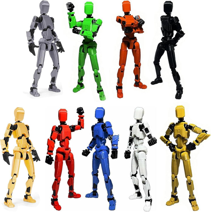 EIMONEY 9 Piezas Ensamblaje Completo Figura de Acción T-13 Impresa...