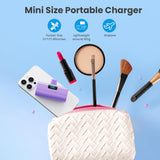 Cargador portátil mini para iPhone 17\/16, Batería externa PD USB C...