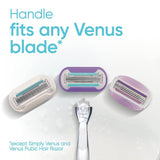 Gillette Maquinillas de afeitar Venus Deluxe Smooth Platinum para m...