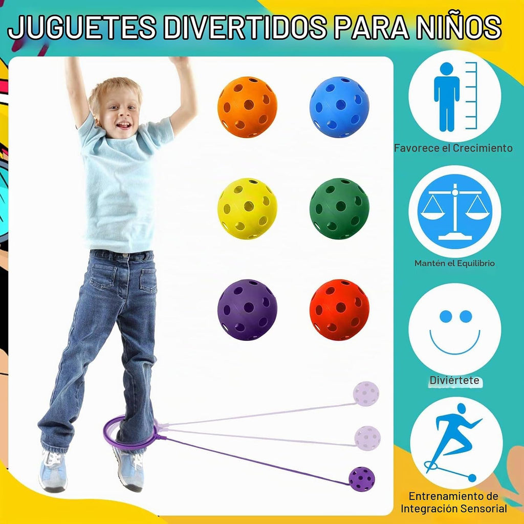 Juguetes para saltar al tobillo para niños, equipo de ejercicio de salto, paquete de 20
