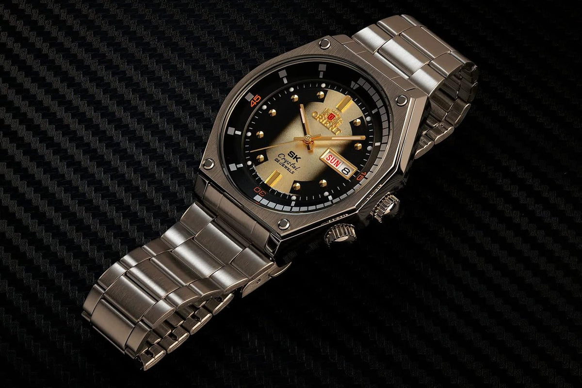 Orient Neo 70s Revival Vintage - Reloj de pulsera deportivo mecánico de cuerda manual/automática para hombre