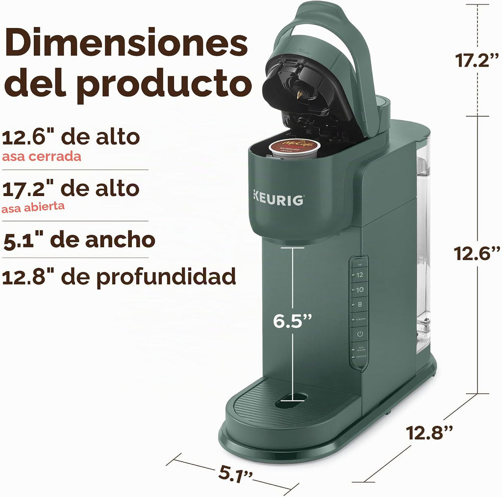 Keurig K-Express Cafetera de una sola porción para cápsulas K-Cup, Evergreen