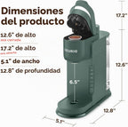 Keurig K-Express Cafetera de una sola porción para cápsulas K-Cup, Evergreen