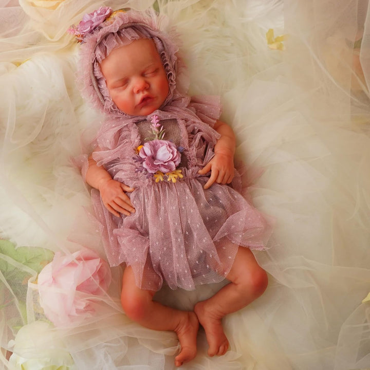 YaLuoQian Muñeca de bebé Reborn de silicona completa, niña recién n...