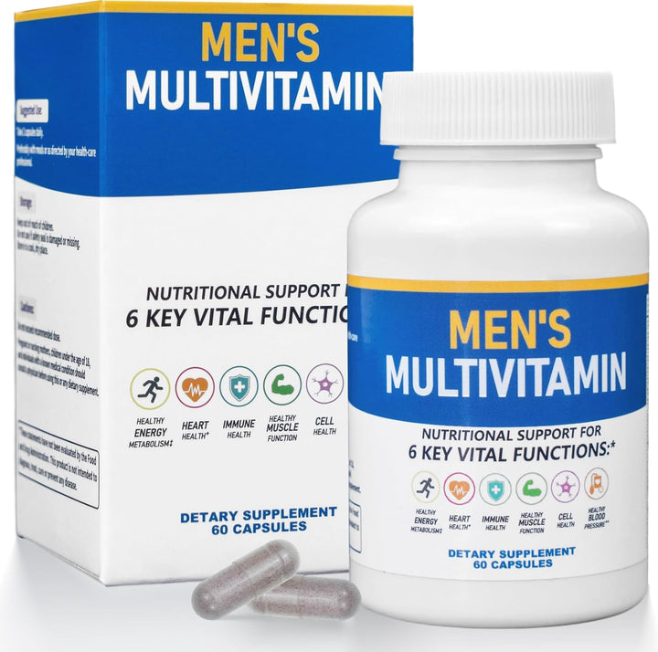 ssumiao Los multivitamínicos para hombres contienen más de 50 nutri...