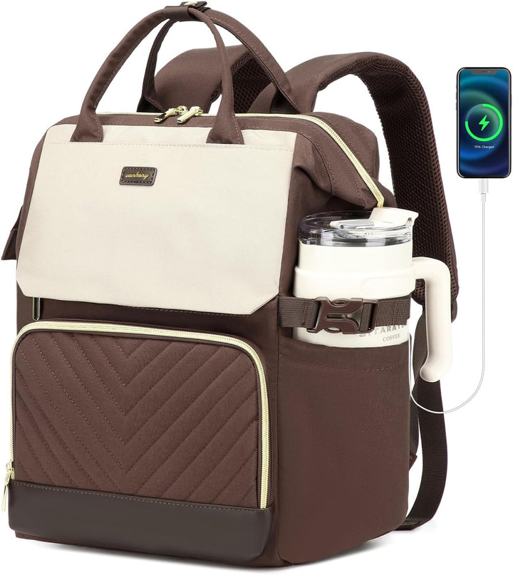 VANKANY Bolsa de libros para mujer, mochila para laptop, bolsas de...