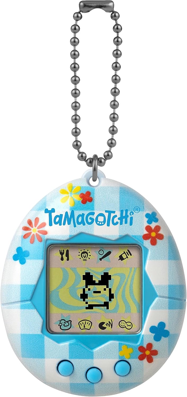 Tamagotchi original - Flor Gingham (logotipo actualizado)