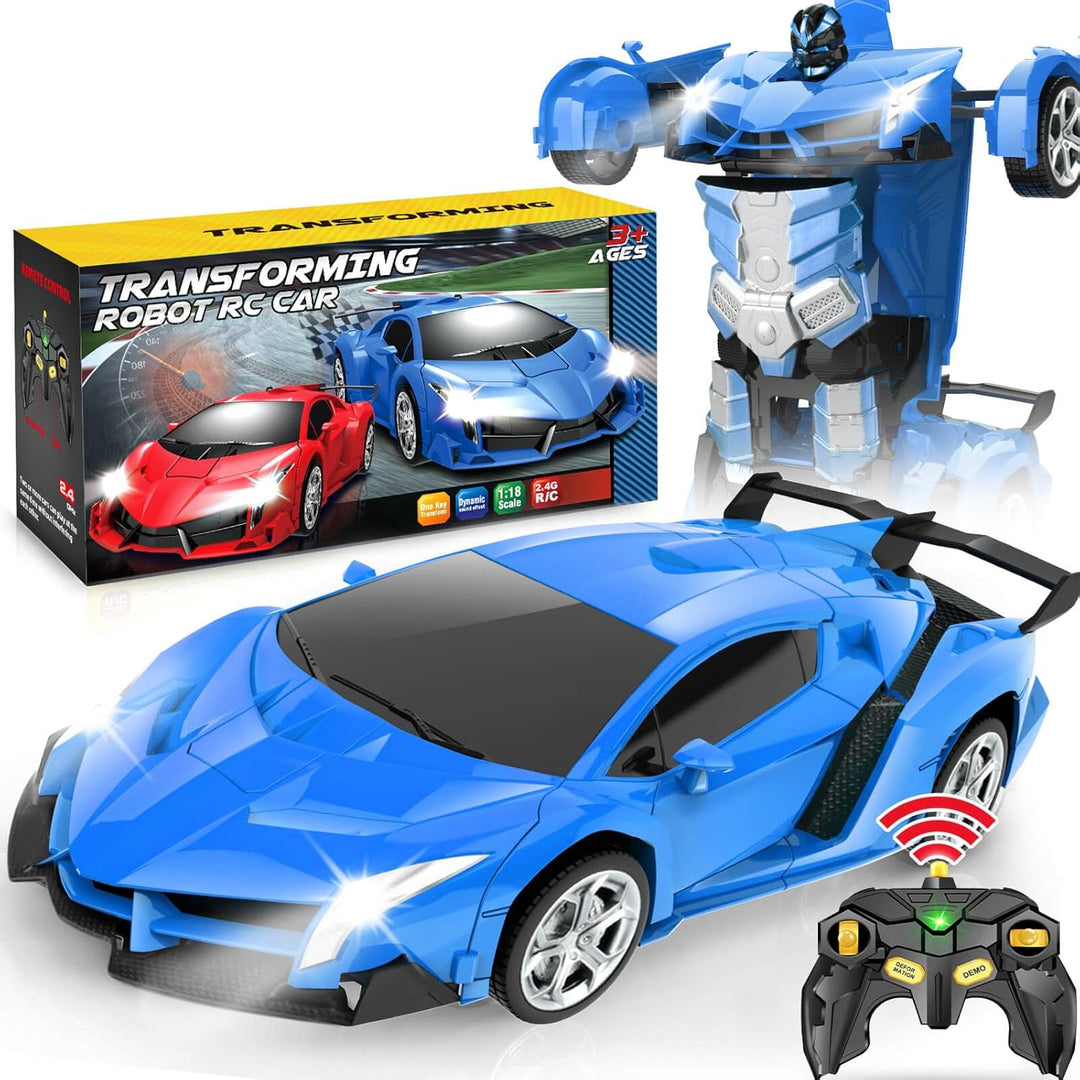 Dolanus Auto a control remoto \u2013 Transformar robot RC Cars, jug...