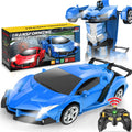 Dolanus Auto a control remoto - Robot transformador, regalos de juguetes, Azul