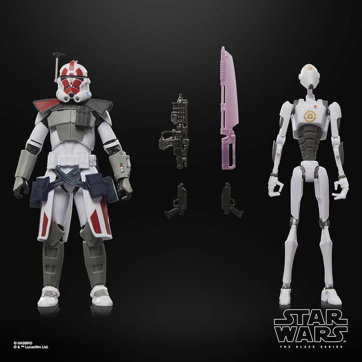 STAR WARS The Black Series ARC Trooper (Infiltrator) y Commando Dro...