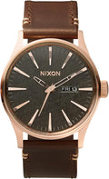 Nixon A105 Sentry 1.654 in Reloj de movimiento de cuarzo de acero inoxidable para hombre