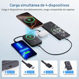 VTIAEK Cargador portátil 2026, banco de energía inalámbrico magnéti...