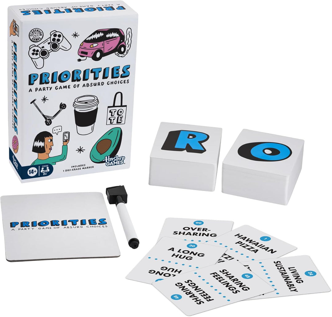 Juego de prioridades Un juego de fiesta de opciones