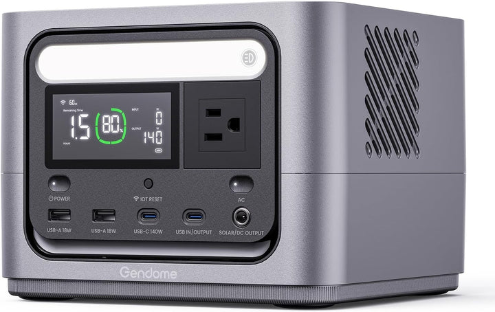 Estación de energía portátil Go 300, generador solar 288Wh con bate...