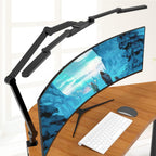 Lámpara Lámpara de escritorio LED con abrazadera, lámpara de 41.5" para escritorio de arquitecto para oficina en casa, lámpara de mesa LED para computadora de 24W brillante y alta, iluminación de