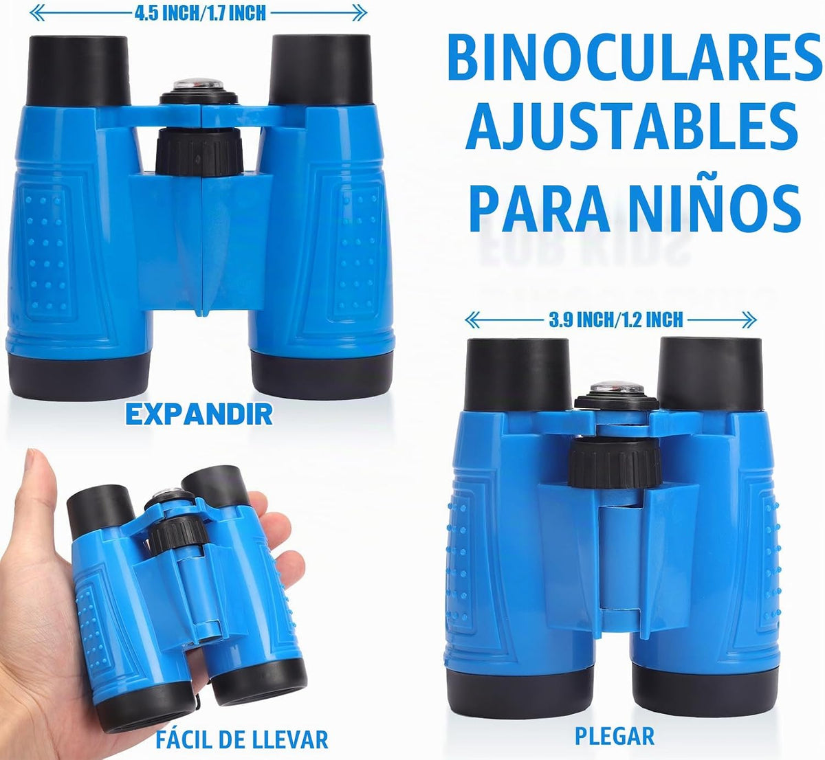 ASONA 24 prismáticos para niños con cuerda para el cuello, binoculares de juguete a granel, juguetes de exploración de la naturaleza, safari, selva, animales, recuerdos de fiesta para observación de aves, camping, caza, suministros de senderismo