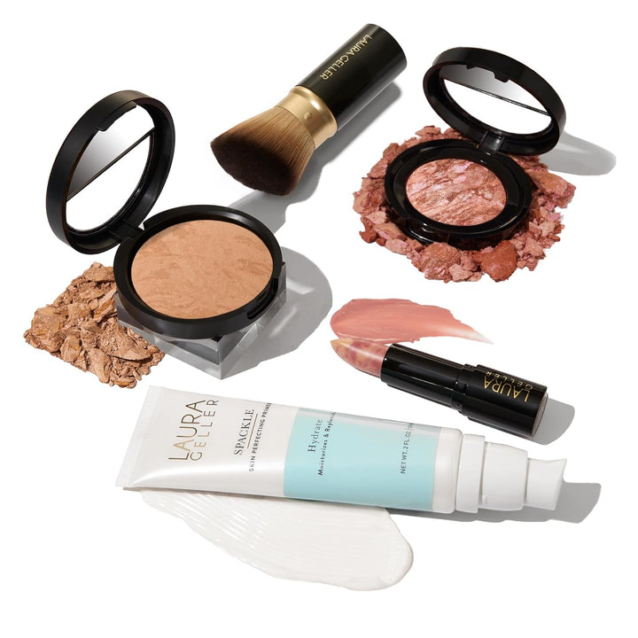 LAURA GELLER NEW YORK The Ultimate Glam Look - Kit de 5 piezas, dor...