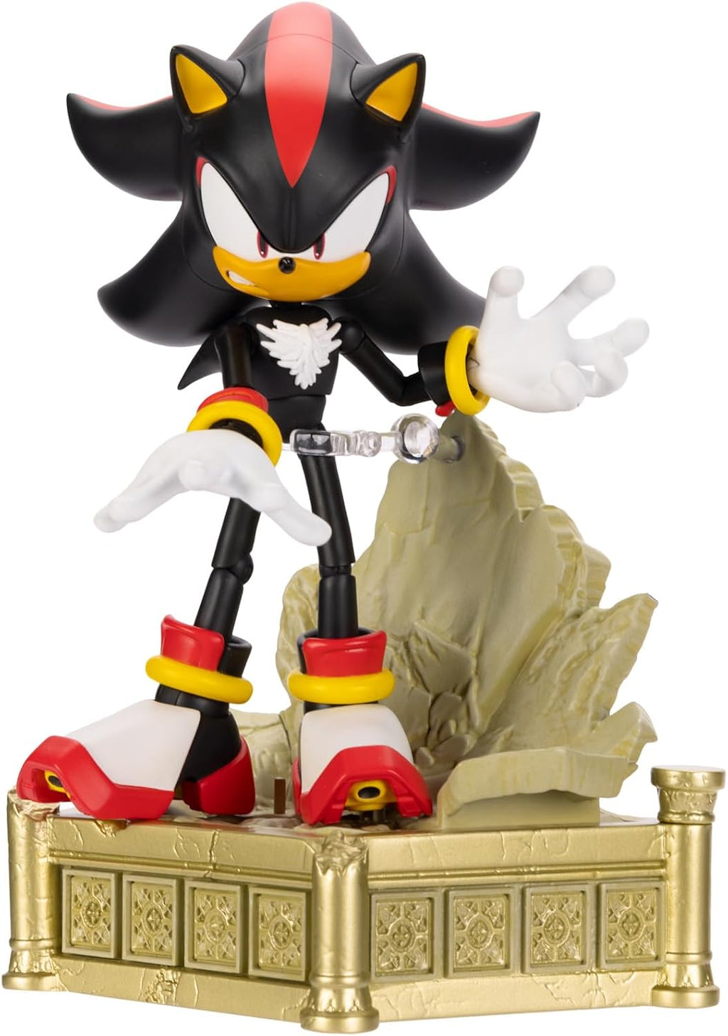 Sonic The Hedgehog - Figura de acción de Shadow de seis pulgadas escala personalizable edición coleccionista