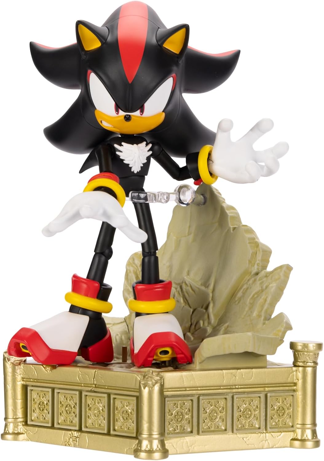 Sonic The Hedgehog - Figura de acción de Shadow de seis pulgadas escala personalizable edición coleccionista