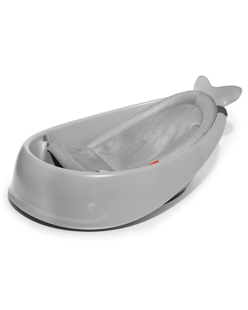Skip Hop Bañera infantil de 3 etapas para crecimiento con eslinga inteligente para bebés MOBY Bañera Gris Edad 0+
