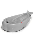 Skip Hop Bañera infantil de 3 etapas para crecimiento con eslinga inteligente para bebés MOBY Bañera Gris Edad 0+