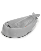 Skip Hop Bañera infantil de 3 etapas para crecimiento con eslinga inteligente para bebés MOBY Bañera Gris Edad 0+