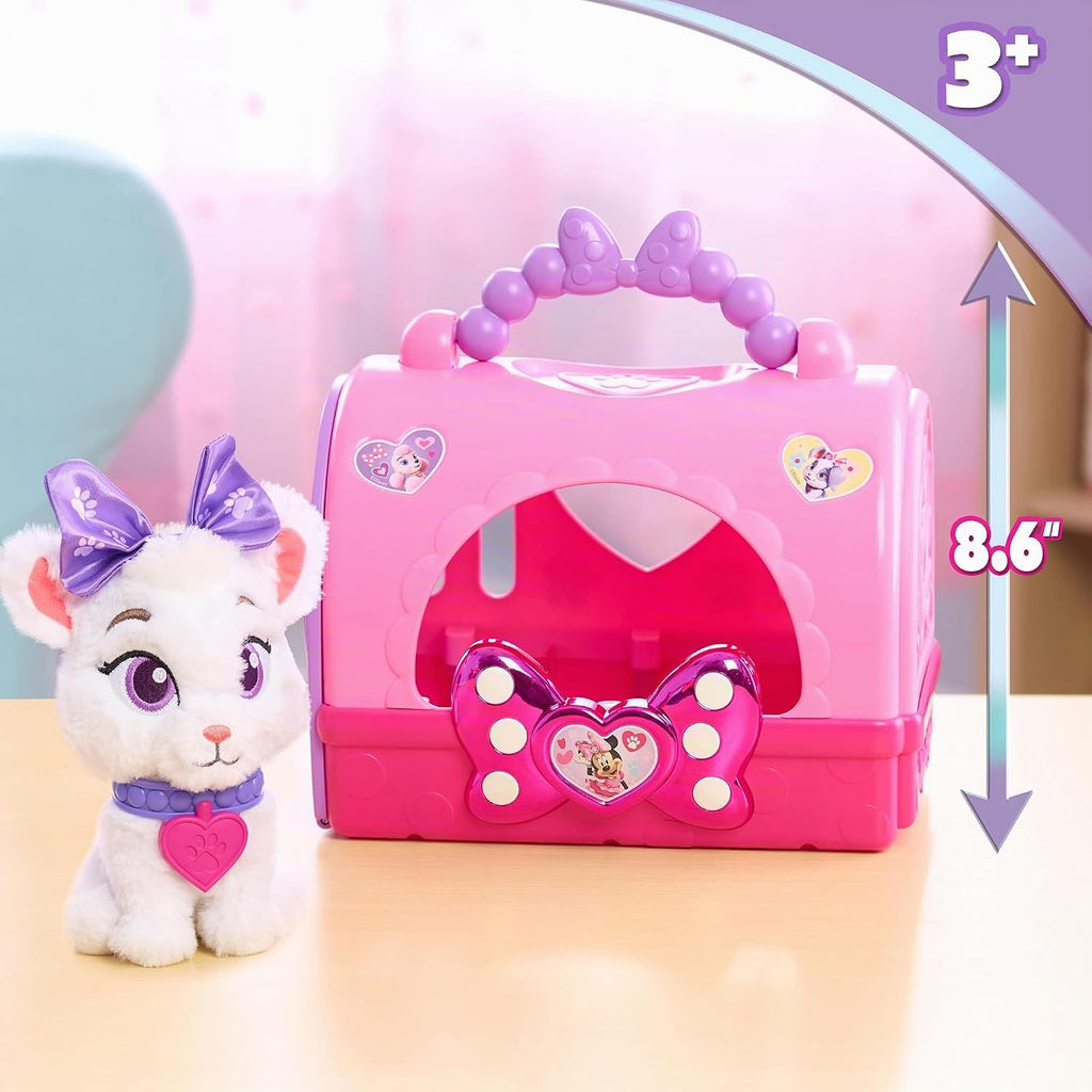 Disney Jr. Minnie Mouse Pampered Paws - Juego de rol para transportar
